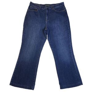 LRL Ralph Lauren‎ Jeans Denim Classic Straight Leg Stretch Size 12 Short 32"x25"